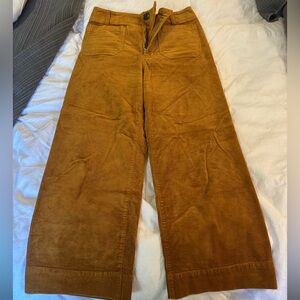 Maeve Rust Corduroy Trousers
